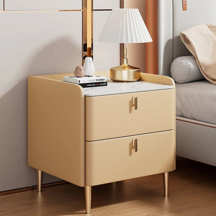 Small Bedroom Nightstands Drawers Storage Dressing Bedside Tables Coffee White Gamer Side Arredamento Furniture XY50BT
