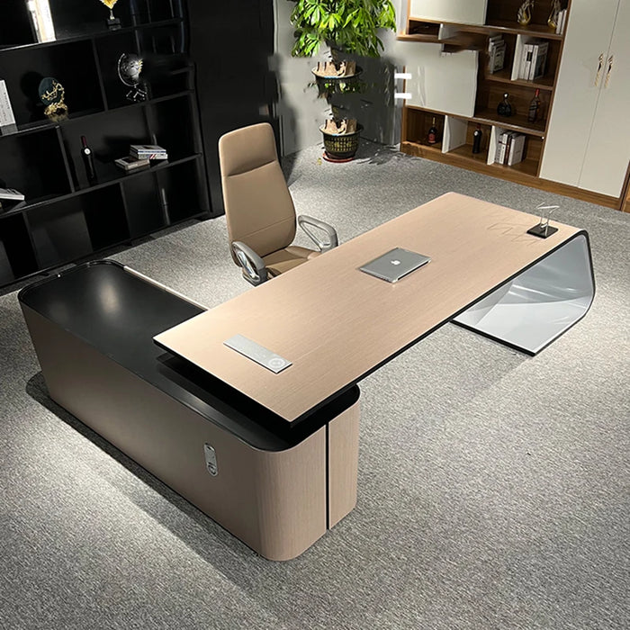 Drawers Corner Office Desks Meeting Storage Computer Luxury Workstation Standing Executive Tavolo Da Lavoro Office Furniture