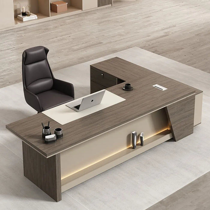 Computer Standing Office Desk Conference Study Executive Storage Monitor Office Desk Corner Scrivania Angolare Furniture HDH