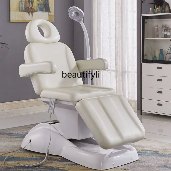 Electric Beauty Bed Lifting and Foldable Tattoo Couch Multi-Functional Advanced Massage Bed Massage Couch Tattoo Beauty Salon