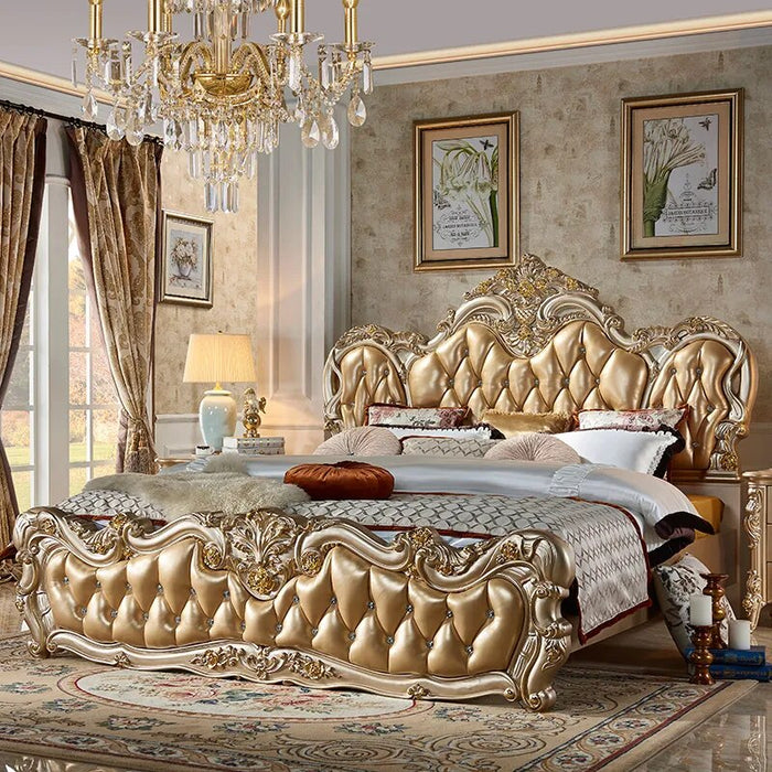 Wood Fancy Bed Frames Queen Mattress Headboard Master Bedroom Twin King Size Bed Modern Luxury Cama Matrimonial Hotel Furniture