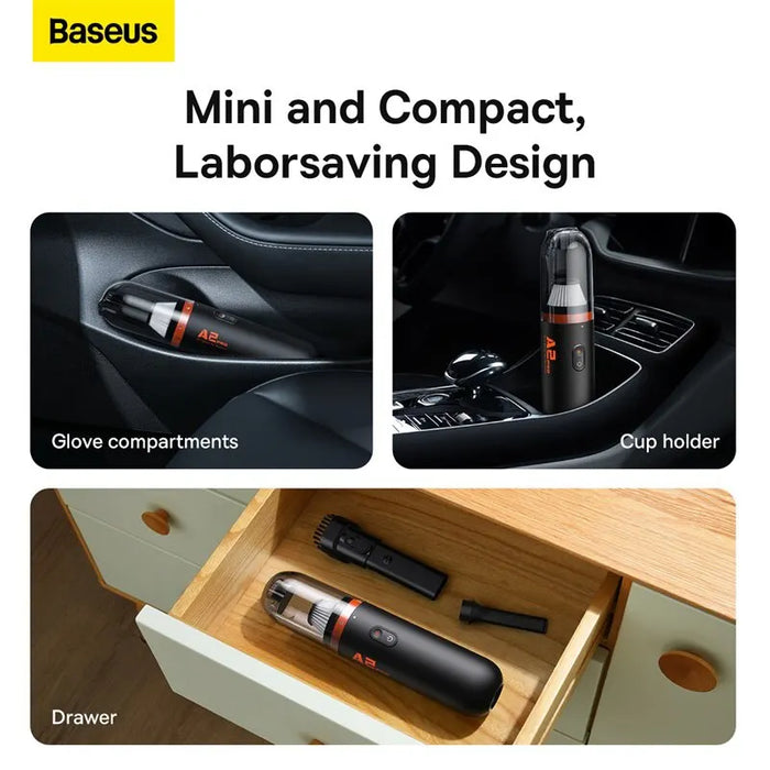 Baseus A2Pro Wireless Vacuum Cleaner Home Appliance For Home Car Vacuum Cleaner Portable Handy Smart Household Cleaning Machine