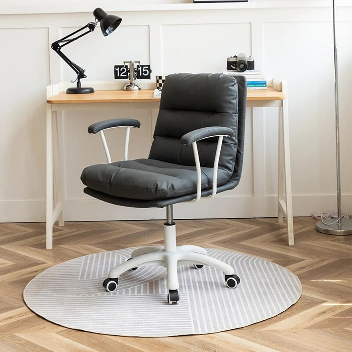 Fashion Simple Computer Chair Double-layer Soft Bag Office Chairs Lift Adjustment Swivel Chair Universal Pulley Relaxing Chair