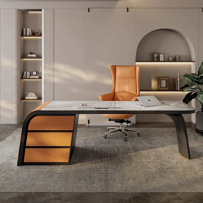 Monitor Stands Office Desk Executive School Drawer Writing Gamimg Computer Desks Corner Table Pour Ordinateur Office Furniture