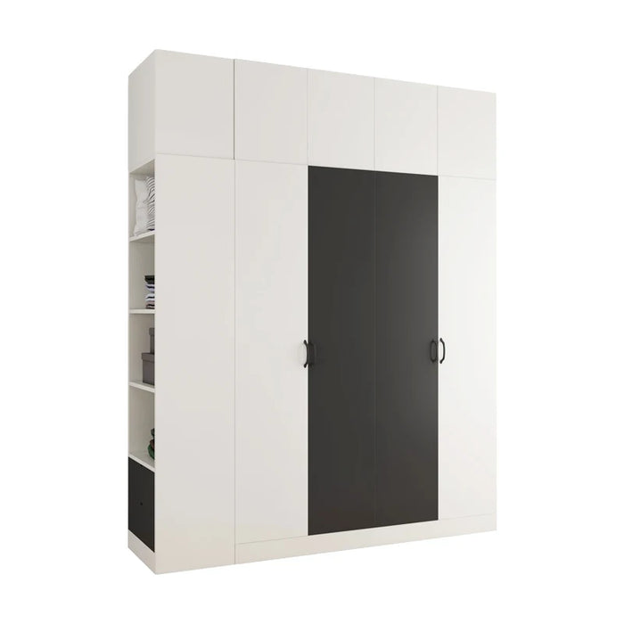 Nordic simple wardrobe modern simple overall economic small house assembly 2-door 3-door 4-door 5-door WARDROBE BEDROOM