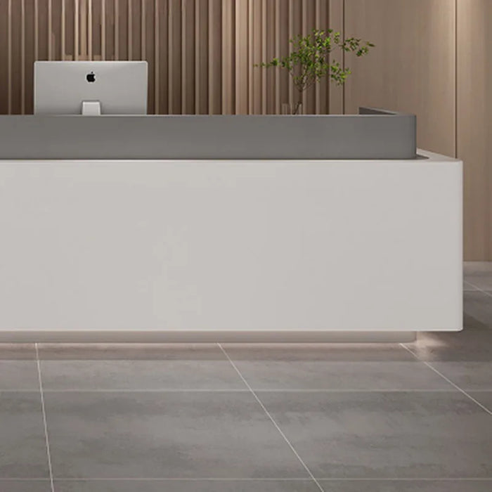 Computer Gaming Reception Desk Executive Luxury Office Storage Reception Desk Desktop Scrivania Reseption Modern Furniture