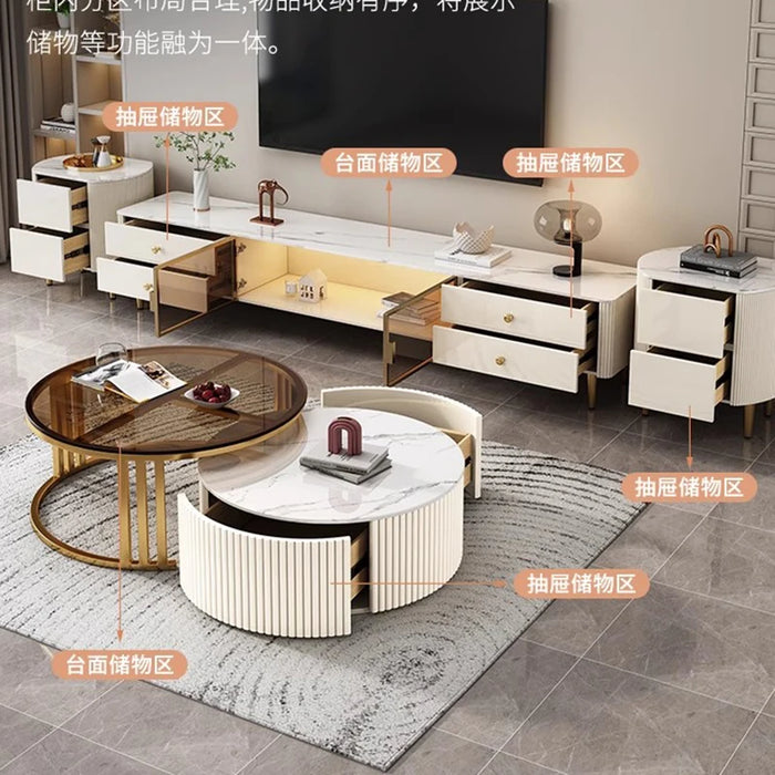 Monitor Salon Stand Tv Cabinet Living Room Wall House Modern White Tv Cabinet Garden Muebles Para El Hogar Theater Furniture