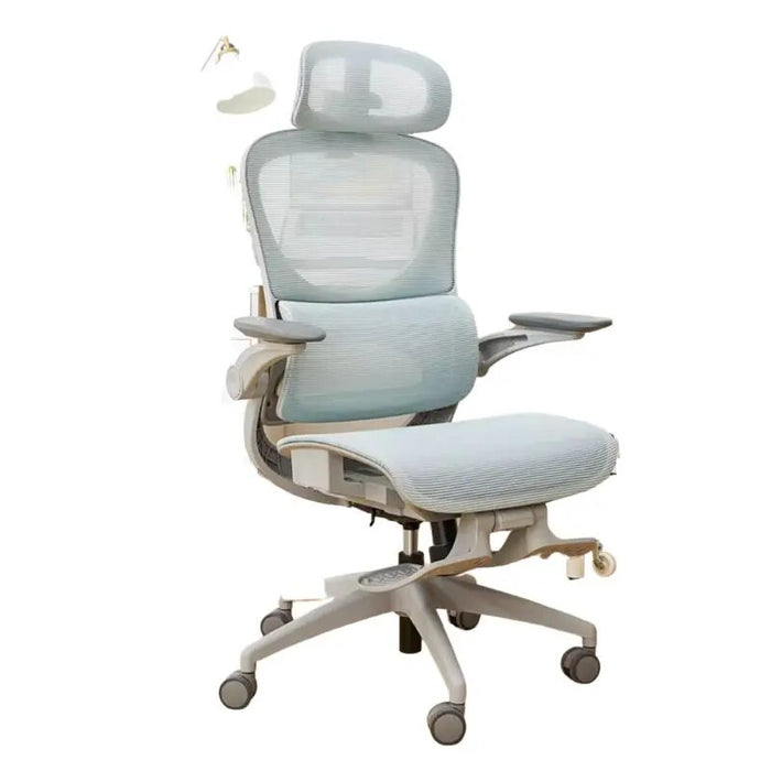 Ergonomic Comfy Office Chair Computer Recliner Minimalist Swivel Lifting Office Chair Household Stoelen Bedroom Furniture WZ50OC