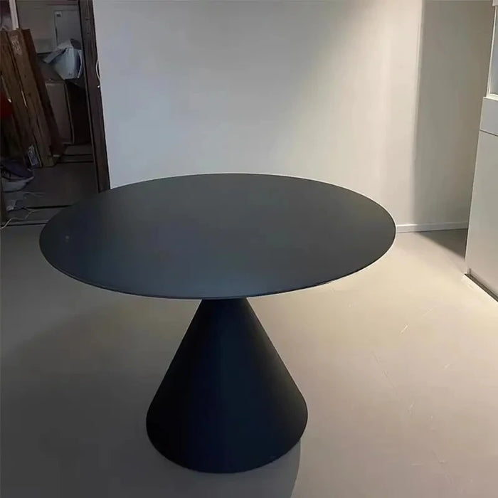 Modern Round Dining Table Dressing Embedded Turntable The Office Negotiation Table Has Four Chairs Mesa Plegables Home Furniture