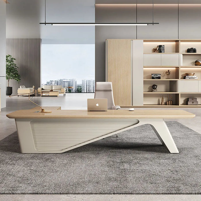 Laptop Executive Office Desk Shelf Corner Floor L Shaped Standing Computer Desks Organizers Modern Mesa De Computador Furniture
