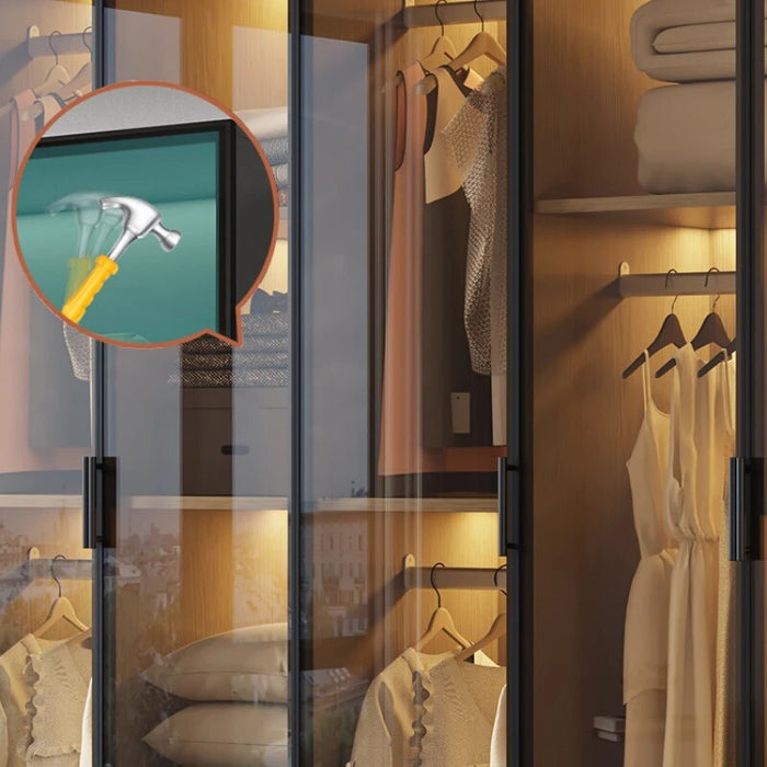 Luxury Organizer Clothes Closet Storage Underwear Partition Hanging Wardrobe Bedroom Clothing Armario De Ropa Household Items