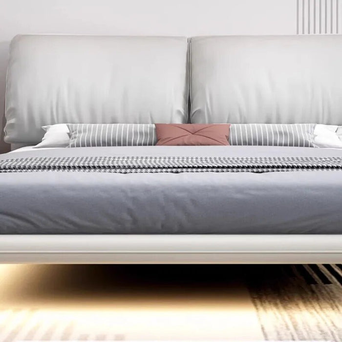 Modern Nordic Double Bed Quilt Designer Waterproof King Size Bed Frame Queen Size Multifunctional Lit Furniture For Bedroom