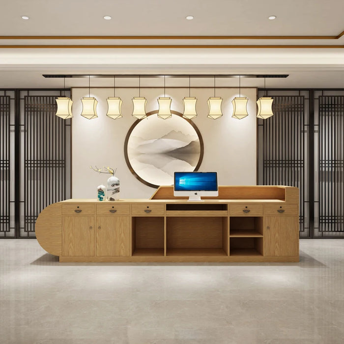 Lectern Office Reception Desk Podium Front Bar Modern Office Cash Counter Desk Pulpit White Mostrador Oficina Shop Furniture