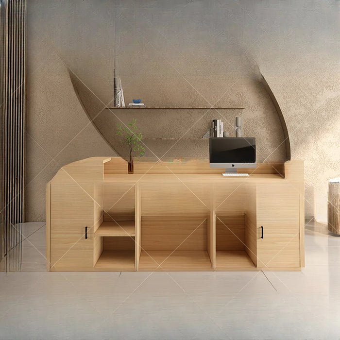 Luxury Reception Desks Wood Small Modern Office Study Spa Counter Reception Desks Vanity Silla De Escritorio Salon Furniture
