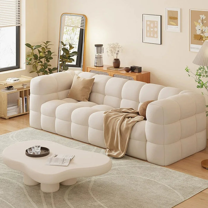 Designer White Sofa Living Room Luxury Elegant Bedrooms Puff Sofa Modern Relaxing Oturma Odası Kanepeleri Library Furniture