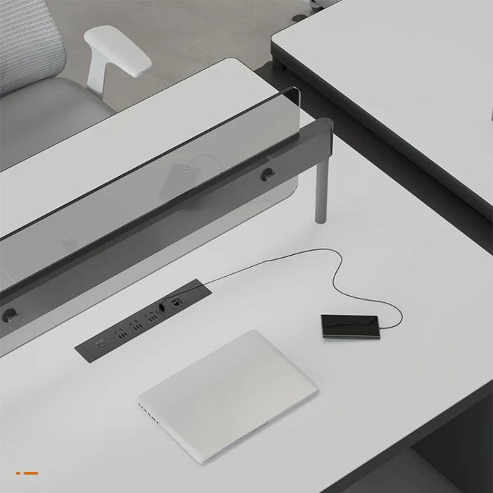 Employee Staff Office Desks Screen Modern Simplicity Simplicity Office Desks Workbench Mesa Escritorio Working Equipment QF50OD