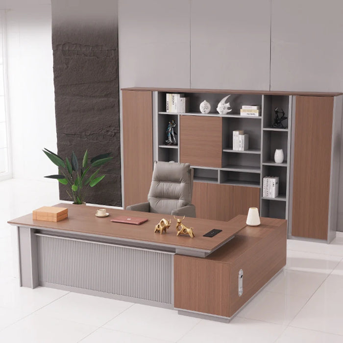 Luxury Reception Office Desk Executive Storage Bedroom Desktop Office Desk Vanity Scrivanie Per Computer Office Furniture