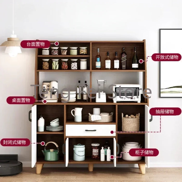 Storage Kitchen Sideboard Living Room Drawers Nordic Modern Sideboard Luxury Dining Room Mobile Cucina Kitchen Furniture SR50CG