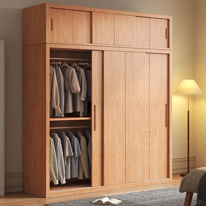 Wooden Hanging Wardrobes Display Storage Dressers Simple Wardrobes Free Shipping Living Room Armario De Ropa Furniture Bedroom