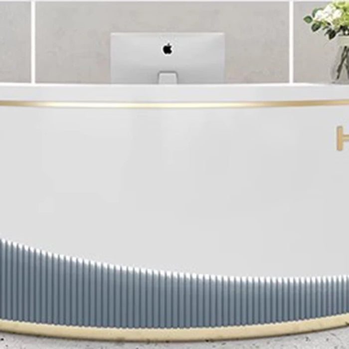 Mobile Counter Reception Desk Office Table Lectern Information Hotel Advisory Luxury Reception Desk Podium Mostrador Furniture