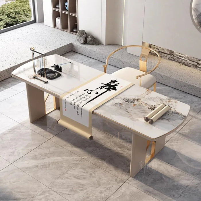 Executive Office Desk Meeting Gaming Corner Conference Office Desk Computer Reception Scrivania Ufficio Lavoro Luxury Furniture