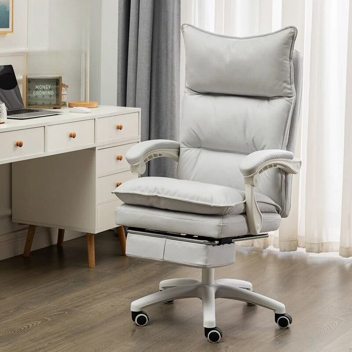 Ergonomic Luxury Office Chairs Relax Salon Comfortable Makeup Office Chairs Leather Silla Para Oficina Bedroom Furniture