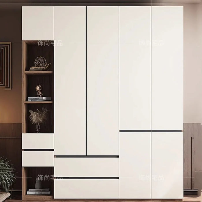 Bedroom Wardrobes Dressers Rack Drawers Modular Room Divider Wardrobe Garment Standing Armoires De Vetement Salon Furniture