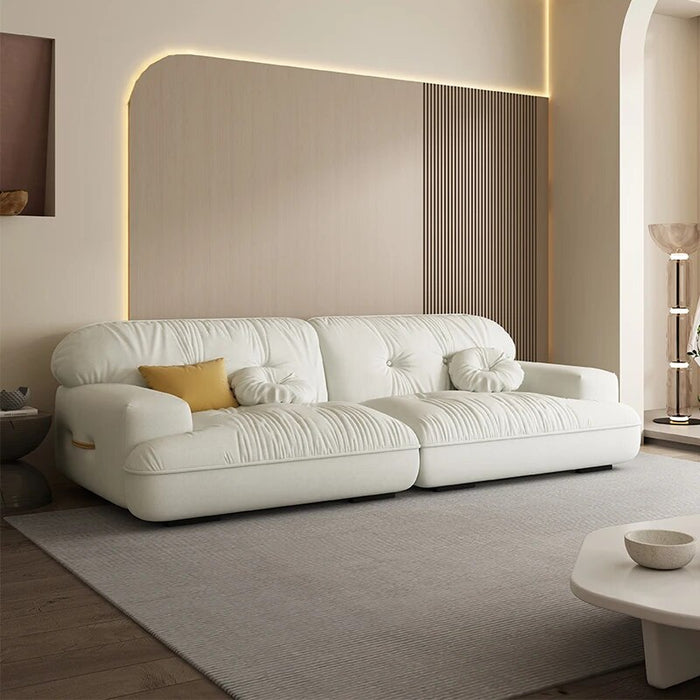 Italian L-Shape Modular Sectional Sofas White Chaise sectional couch sofa indoor Living Room velvet Sofa set
