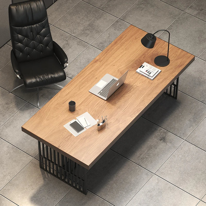 Modern Simple Computer Desk Tables Small Ideas Wooden Work Bedroom Executive Office Desk Designer Mesa De Ordenador Furniture