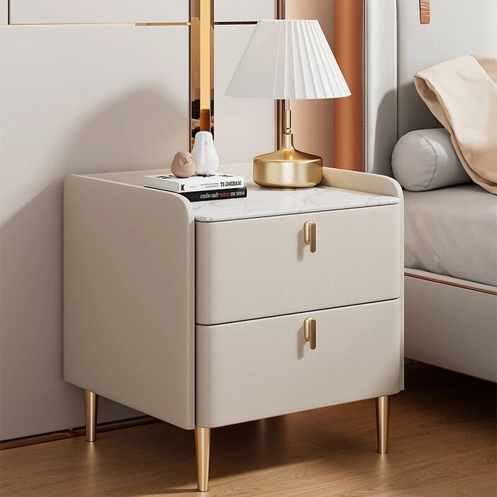Small Bedroom Nightstands Drawers Storage Dressing Bedside Tables Coffee White Gamer Side Arredamento Furniture XY50BT