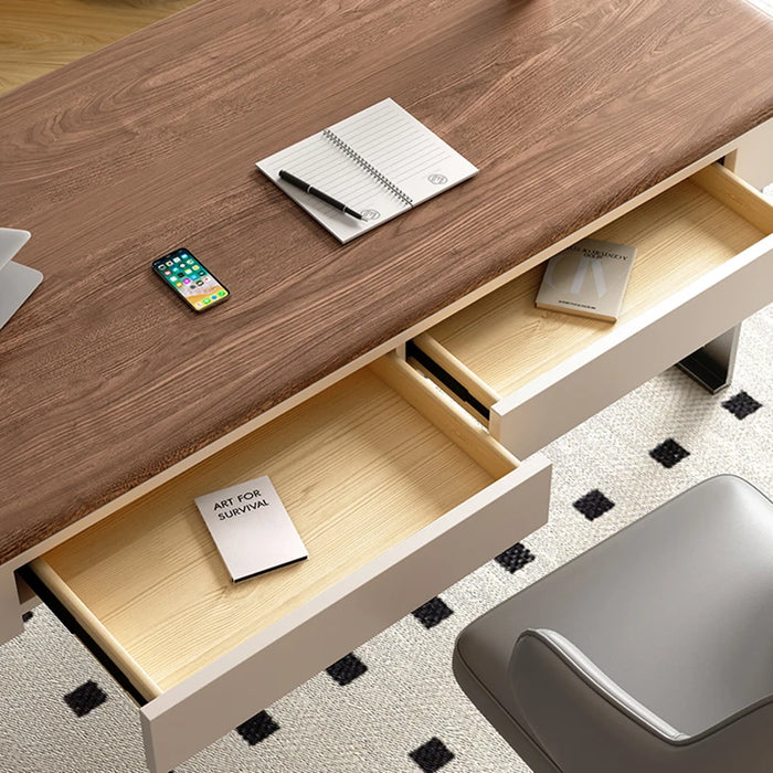 Italian Executive Office Desk Luxury Nordic Modern Boss Table Coffee Organizers Escritorio Plegable De Pared Office Furniture