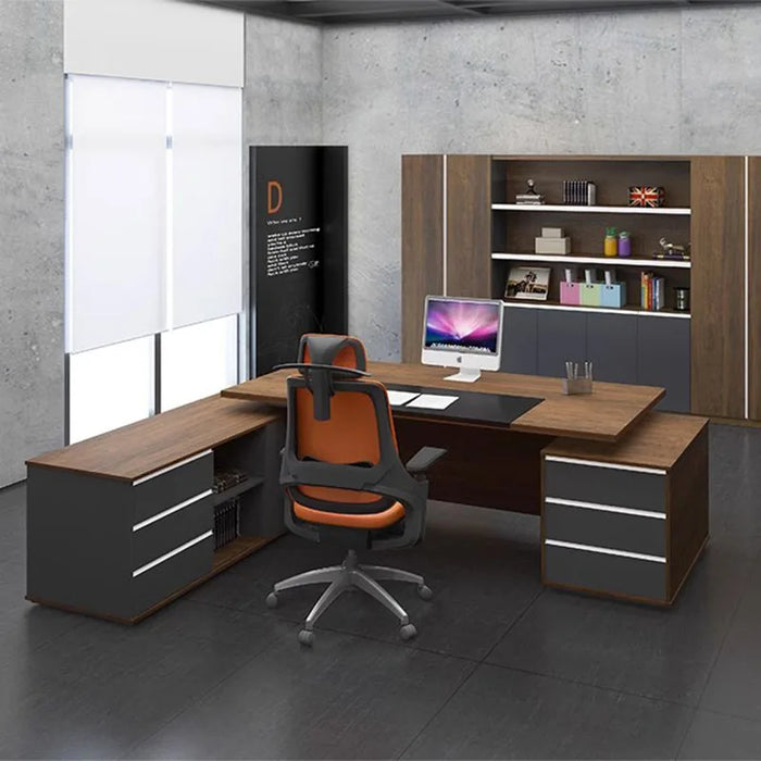 Executive Supplies Office Desk Floor Monitor Organizers Reception Computer Desks Free Shipping Luxury Mesa Escritorio Furniture