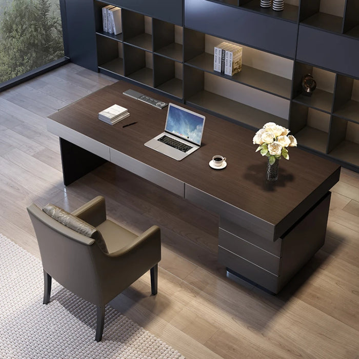 Executive Computer Office Desks Laptop Storage Modern Desktop Office Desks Study Work Bureau Meuble Office Furniture WN50OD