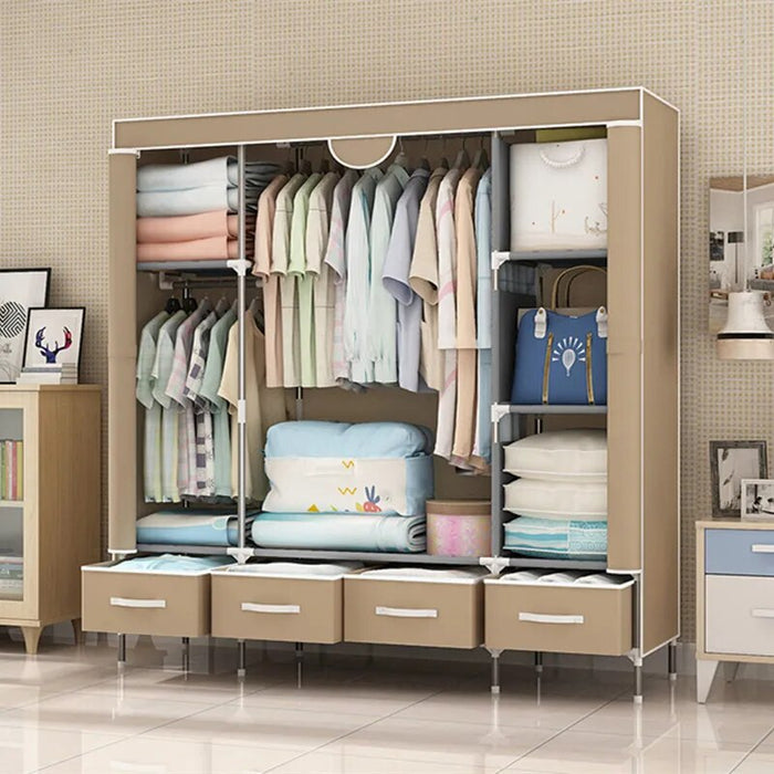 Folding Wardrobe With Free Shipping Clothes Closet Cabinets for Living Room Dresser Dressing Rooms Dressers Garden Furniture Set
