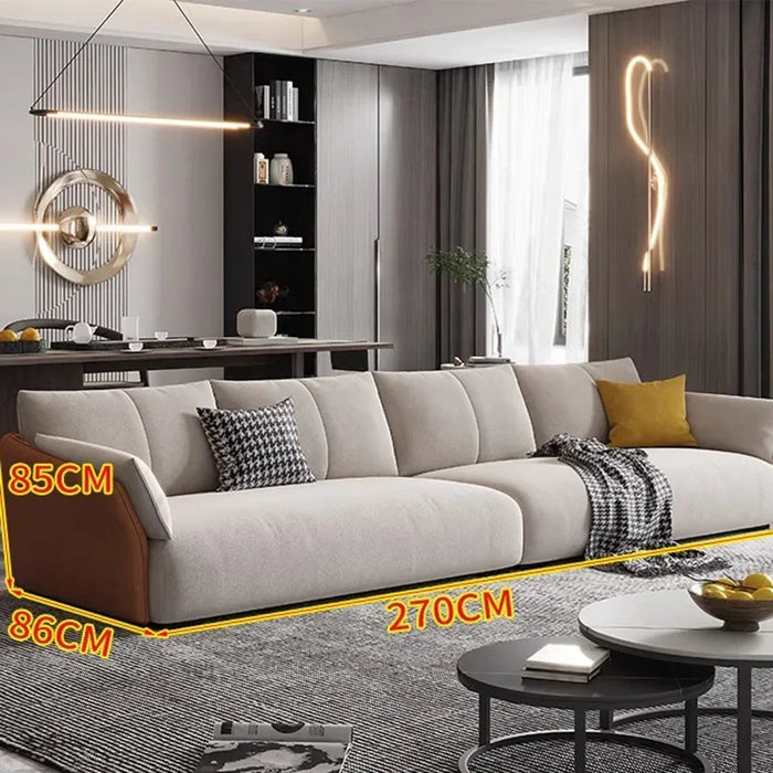 New Velvet Technology Fabric Sofa Modern Simple Luxury Nordic Velvet Floor High Quality Lazy Couch Fauteuils Salon Furnitures