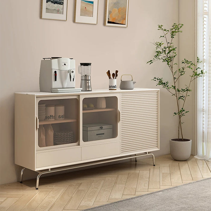 Modern Coffee Kitchen Cabinets Bar Luxury Sidebord Console Kitchen Cabinets Storage White Armario Cozinha Home Furniture BL50KC