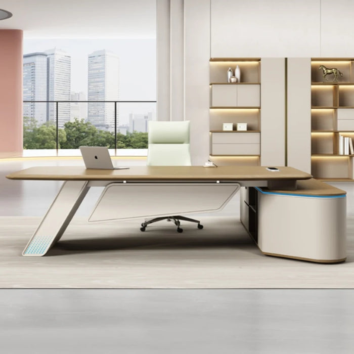 Organizer Standing Office Table Drawer Storage Laptop Pc Computer Desks Stand Executive Biurko Komputerowe Office Furniture