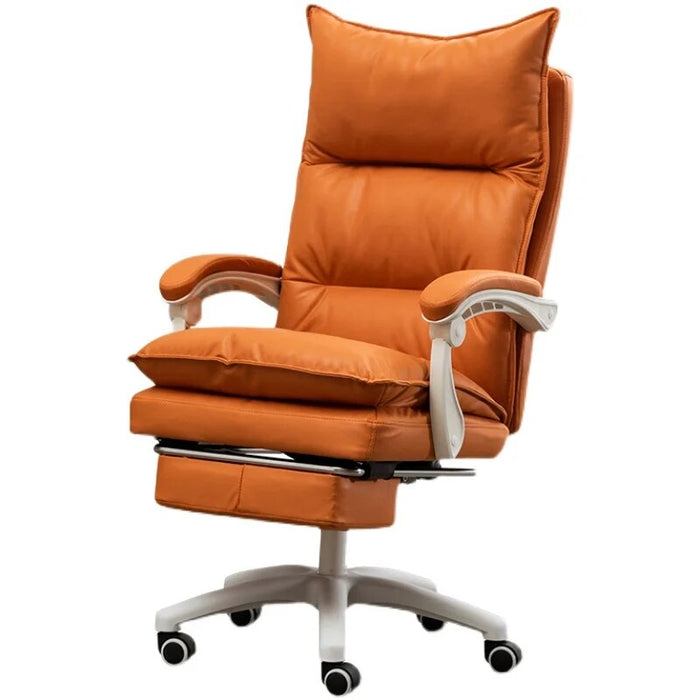 Ergonomic Luxury Office Chairs Relax Salon Comfortable Makeup Office Chairs Leather Silla Para Oficina Bedroom Furniture