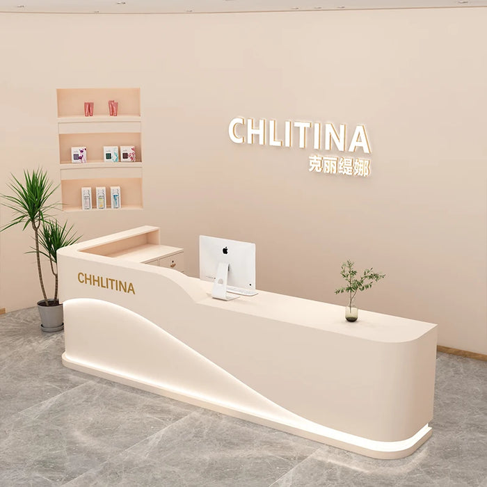 Lectern Reception Desks Shop Vanity Coffee Counter Cashier Study Podium Reception Desks Front Escritorio Oficina Bar Furniture