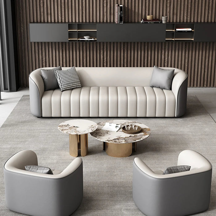 L Shape EuropeanTwo Seat Sofas Classic Floor Grande Living Room Sofa Waterproof Nordic Stylecanape Paresseux Bedroom Funiture