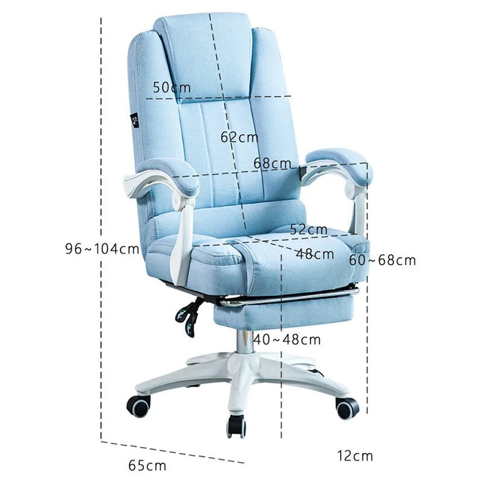 Bedroom Living Room Chair Modern Leather Design Ergonomic Lounges Floor Chair Mobile Lazy Vanity Sillas De Oficina Furniture
