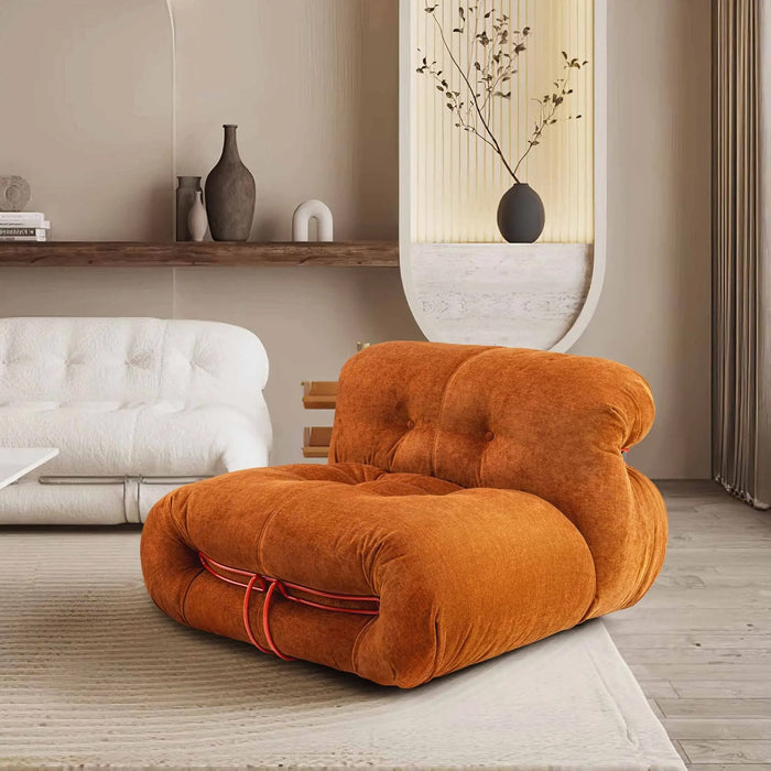 Single Sofa Lazy Couch Reading Chair Lazy Sofa Chair Balcony Leisure Sofa for Living Room Bedroom Lounge Chairs Accent Chair