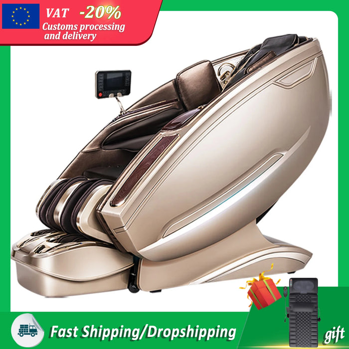massage chairs full body zero gravity 3 Year Warranty 3D Office Chair 4d AI voice body detection massage chair SL track massage