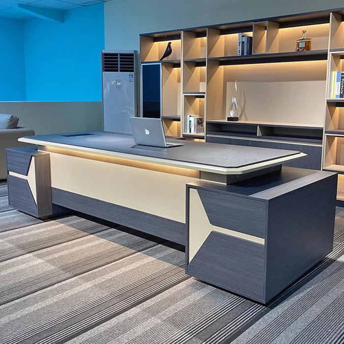 Luxury Office Desks Reception Executive Meeting Conference Standing Workstation Computer Tavolo Scrivania Ufficio Furniture