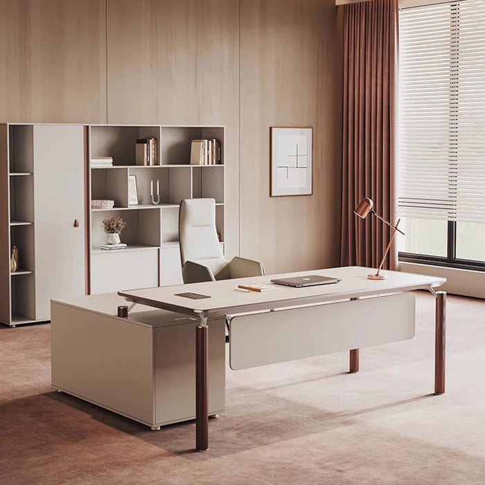 Executive Modern Office Desk Storage Student Corner Conference Office Desk Computer Scrivania Con Cassetti Home Furniture