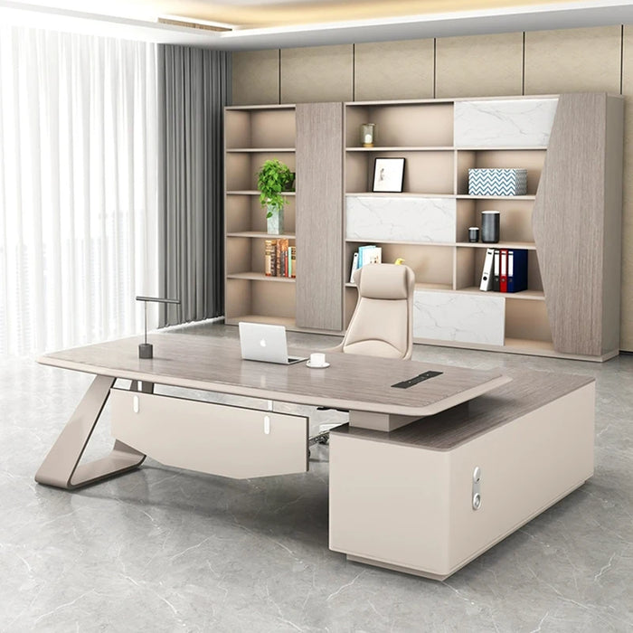 Executive Computer Desks Office L Shaped Drafting Table Height Adjustable Desk Mesa Ordenador Escritorio Modern Furniture