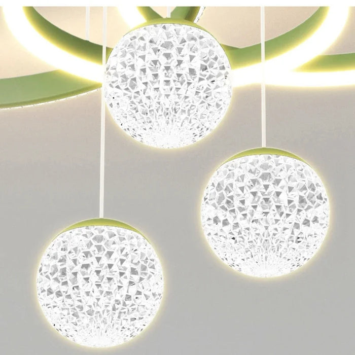 Living Room Ceiling Lamp Modern Intelligent Chandelier Bedroom Free Shipping Indoor Decorative LED Lamps