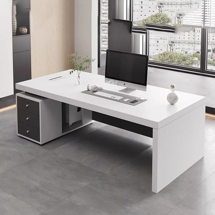 Legs Standing Office Desk Sets Organization European Reception Computer Desk Secretary Reception Mesa De Escritorio Furniture