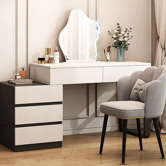 Luxury Make Up Vanity Tables Bedroom Modern Organizer Drawer Storage Cabinet Jewelry Tavolo Trucco Bedroom Furniture LJ50DT