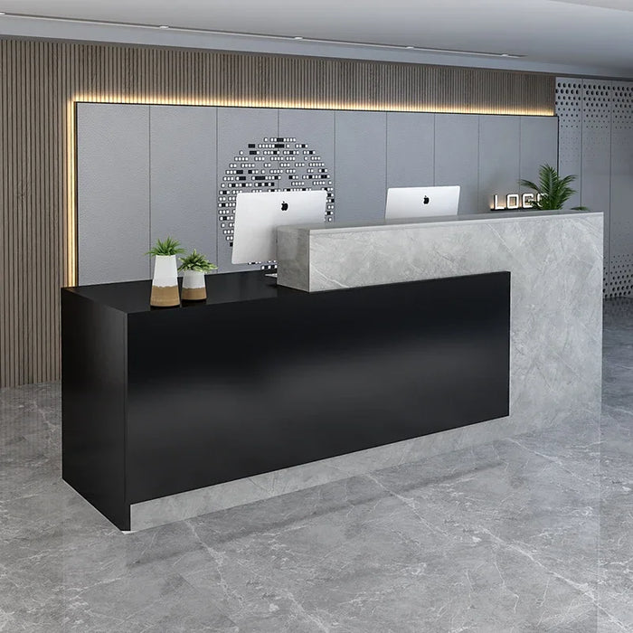 Luxury Office Reception Desk Beauty Salon Auxiliary Bedroom Reception Counter Writing Bureau Meuble Office Furniture LJ50RT